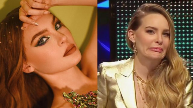 Belinda hace caras