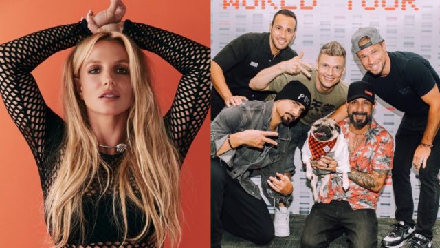 Britney Spears y los Backstreet Boys