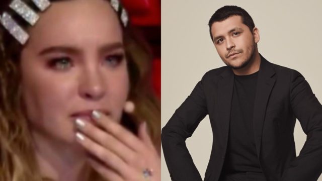 Belinda llorando con Nodal