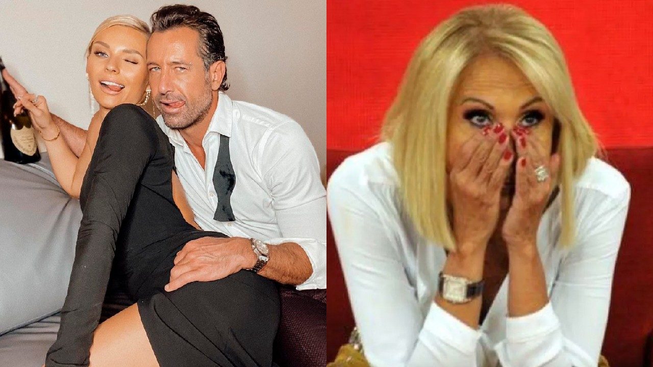Foto Gabriel Soto Irina Baeva mandan policías a casa de Laura Bozzo