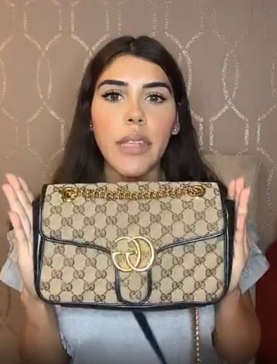 Acusan a Grisell Osuna de robar una bolsa Gucci