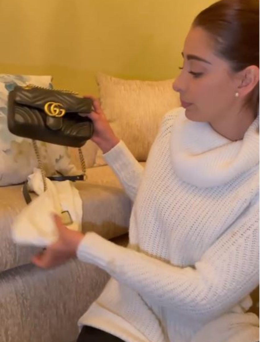 Acusan a Grisell Osuna de robar una bolsa Gucci