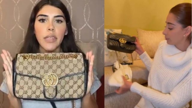 Grisell Osuna es acusada de robar una bolsa Gucci