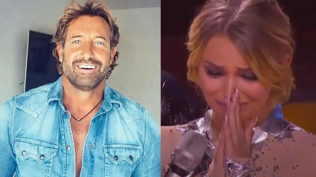 Gabriel Soto Irina Baeva llora