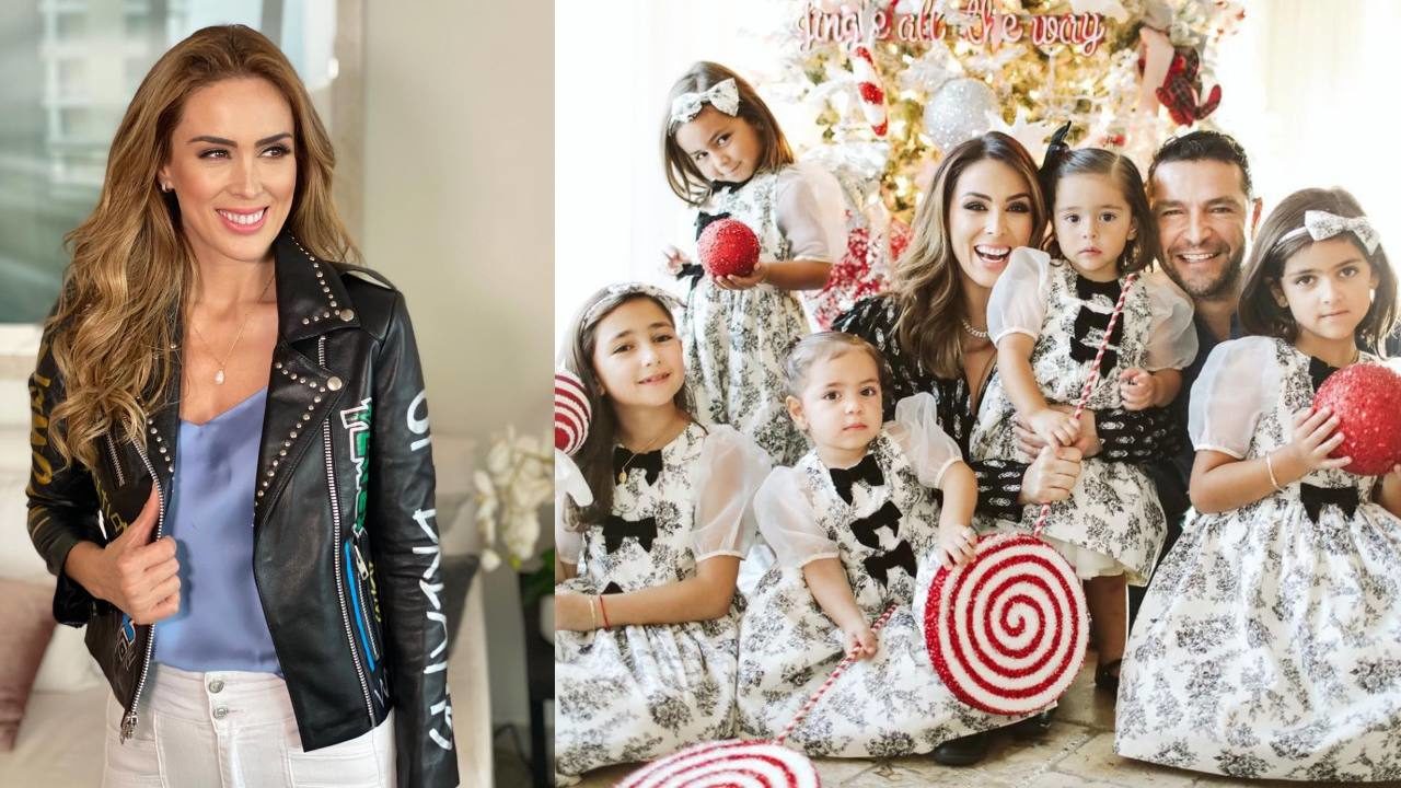 Jacky Bracamontes feliz con su familia