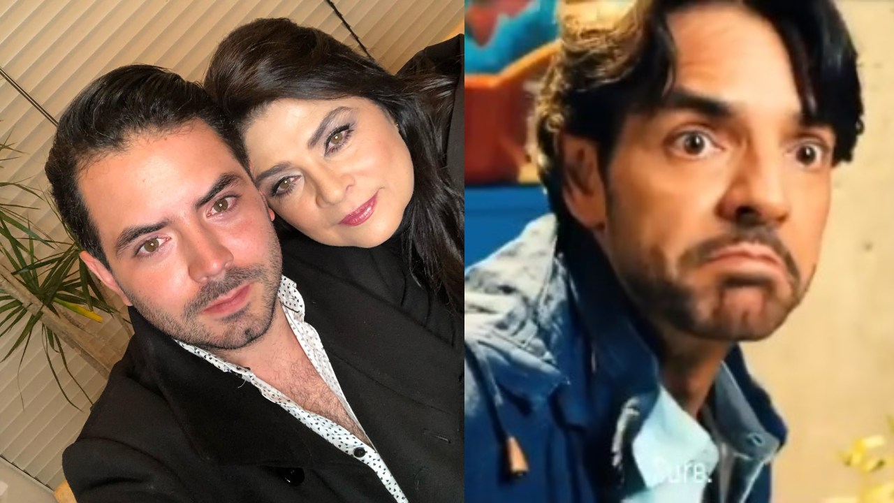 José Eduardo Derbez defiende a su mamá de las bromas de Eugenio Derbez a Victoria Ruffo
