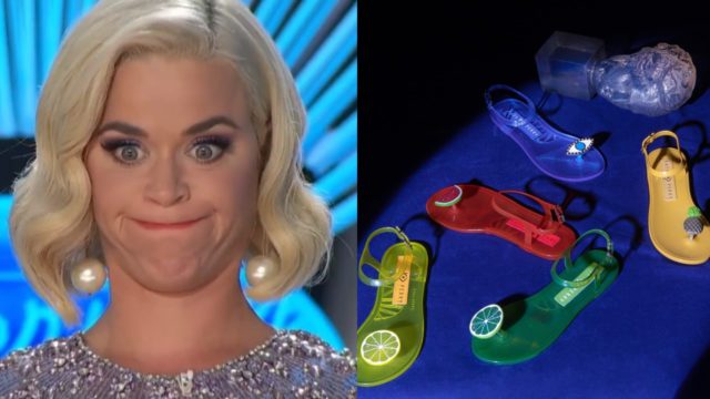 Katy Perry sandalias