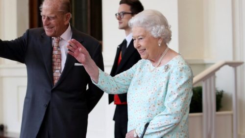 Foto Reina Isabel II con su esposo Felipe de Edimburgo