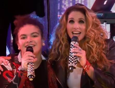 Lucerito y su mamá Lucero