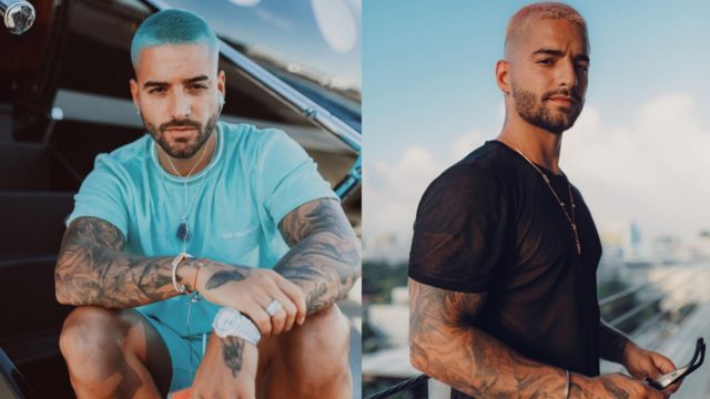 Maluma en la playa