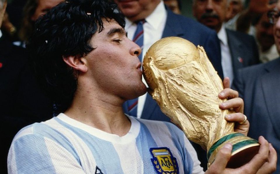Maradona y su apariciÃ³n en el cielo