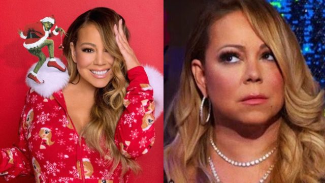 Mariah Carey enojada