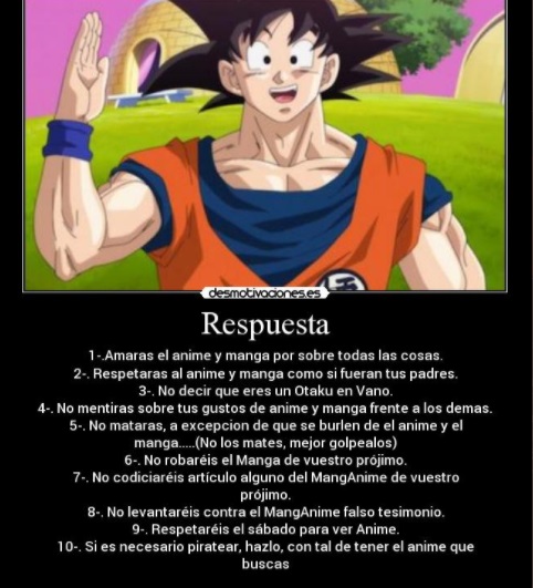 Meme otaku Dragon Ball z