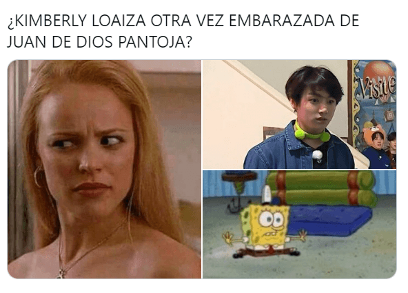 Memes de Kimberly Loaiza embarazada