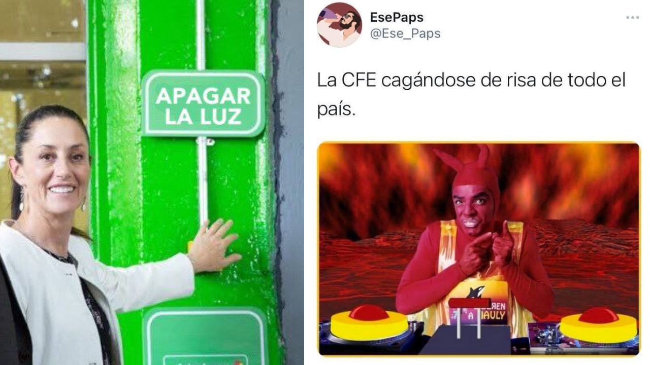 Memes de la falta de Luz en MÃ©xico