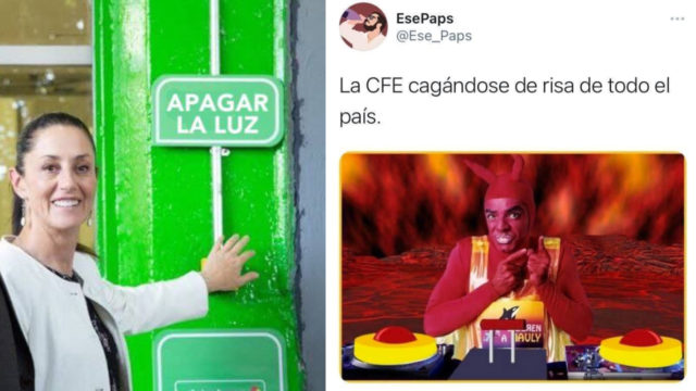 Memes de la falta de Luz en MÃ©xico