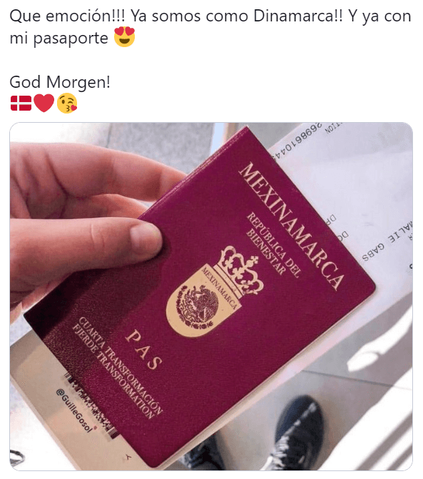 Memes de MÃ©xico como Dinamarca
