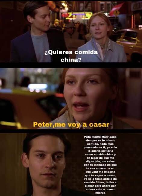 Spider-Man 2 escena de Mary Jane