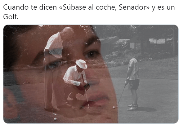 Los mejores memes de Samuel García obligado a jugar golf