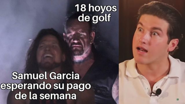 Los mejores memes de Samuel GarcÃ­a obligado a jugar golf