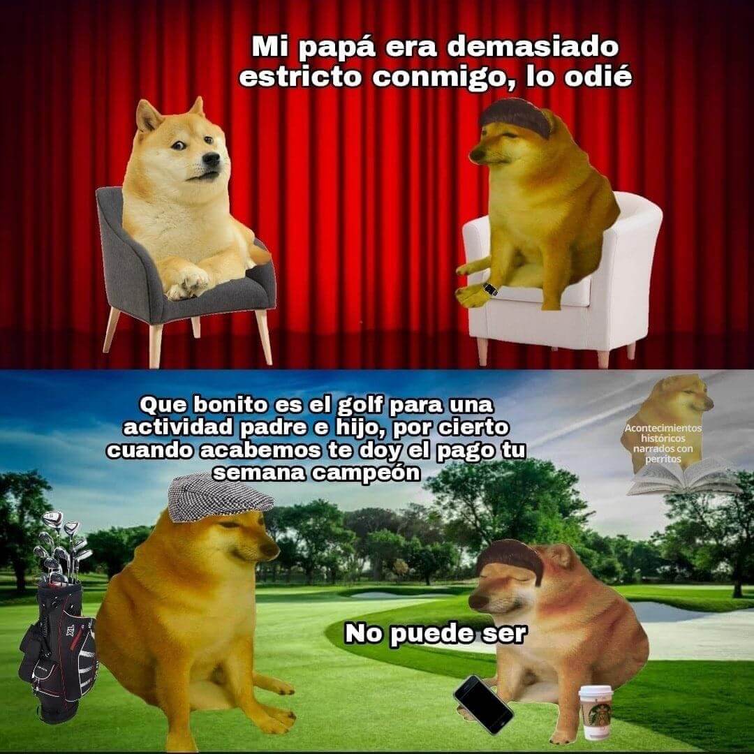 Los mejores memes de Samuel García obligado a jugar golf