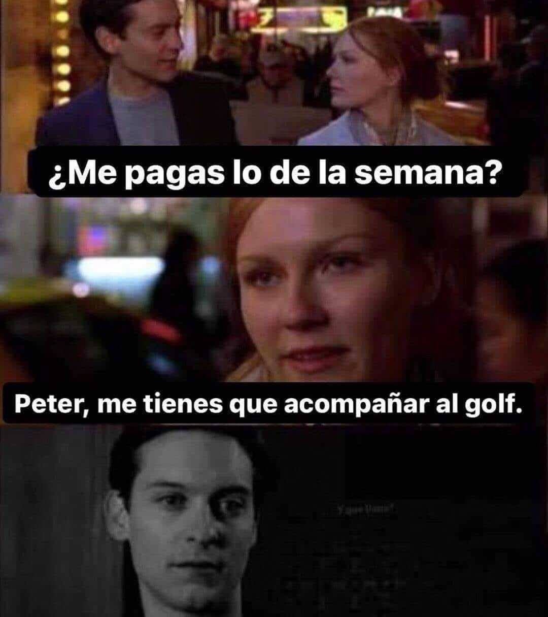 Los mejores memes de Samuel García obligado a jugar golf