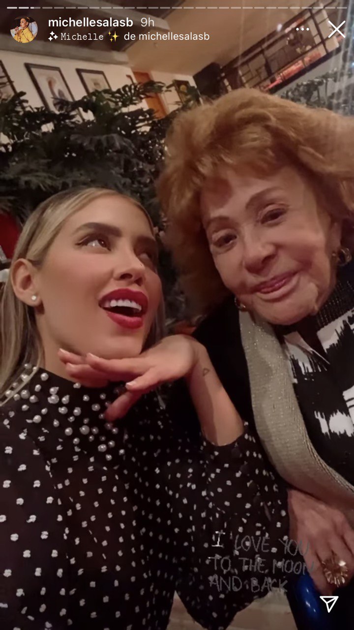 Silvia Pinal y Michelle Salas festejan la navidad 2020