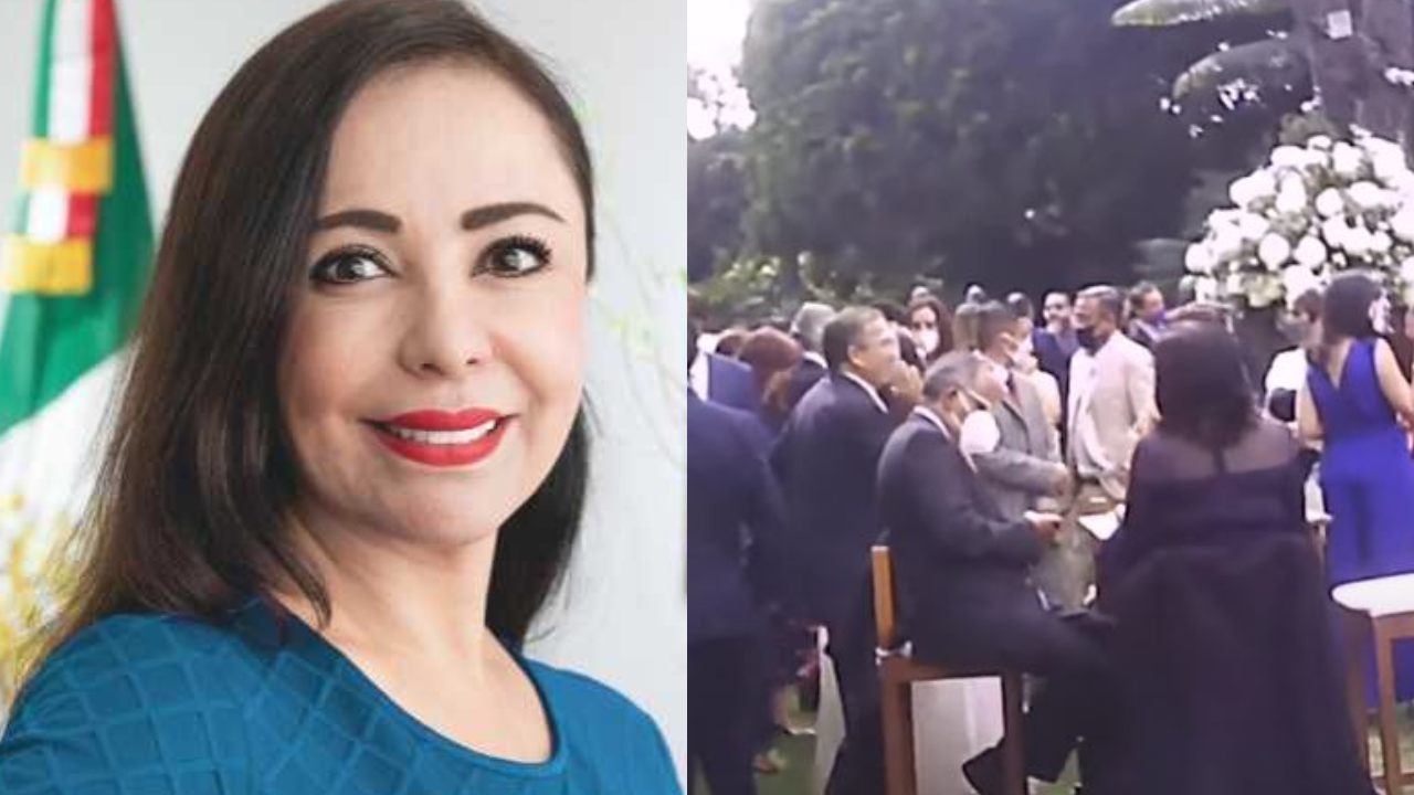 Patricia DurÃ¡n, alcaldesa de Naucalpan, celebra su boda con mÃ¡s de 150 invitados pese a Covid