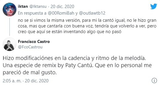Paty Cantú criticas