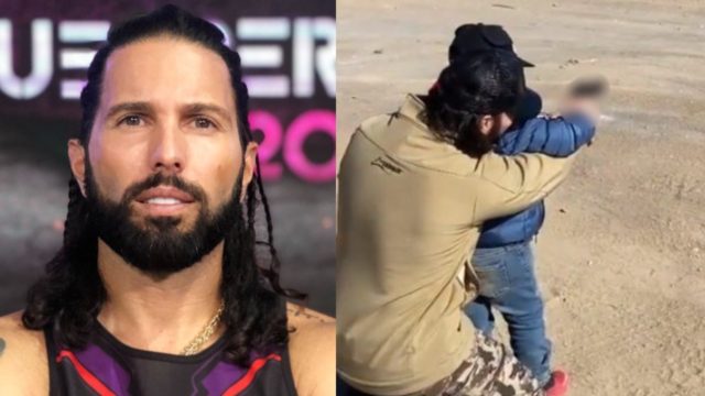 Poncho de Nigris recibe crÃ­ticas por enseÃ±ar a disparar a su hijo de 4 aÃ±os