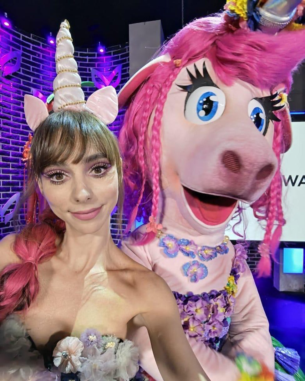 Vestidos de Natalia Téllez en ¿Quién es la máscara?