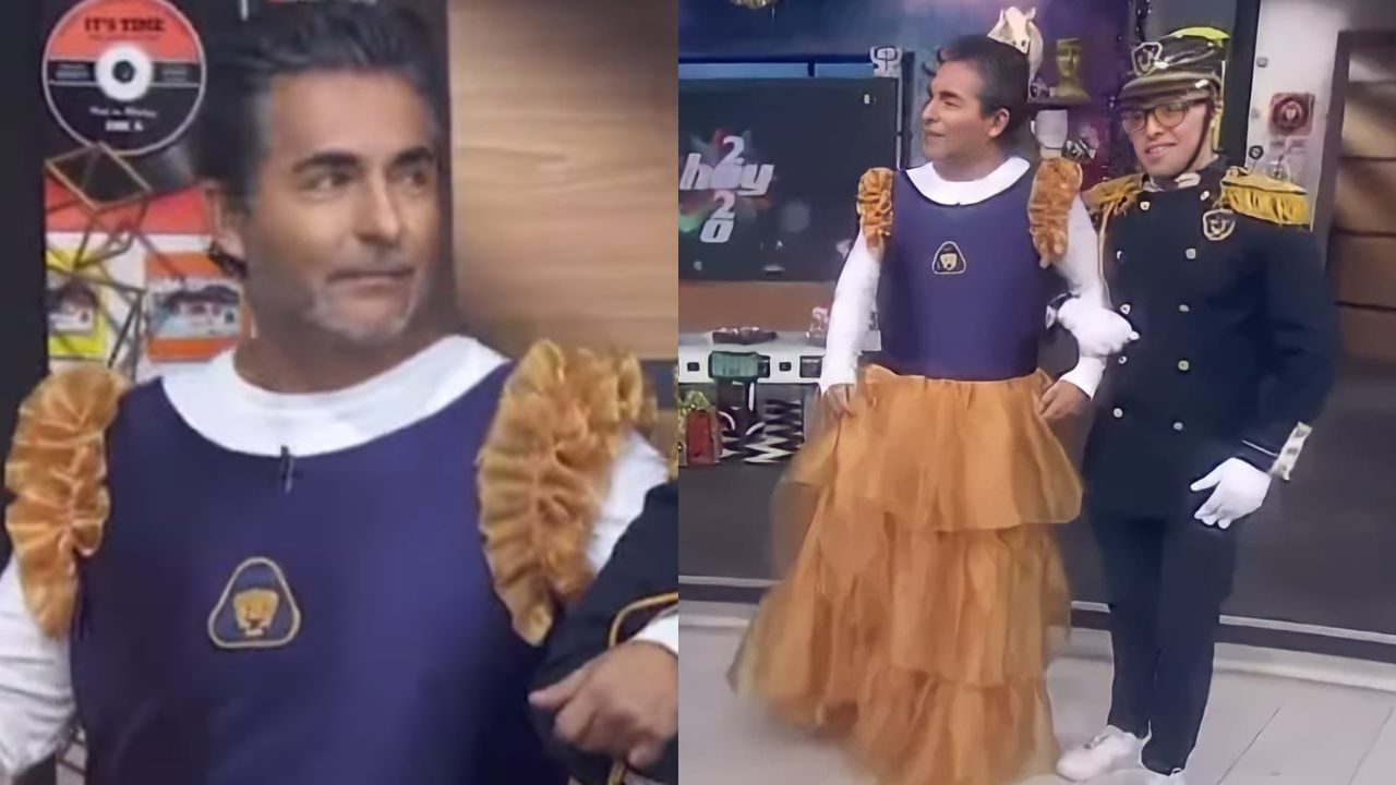 RaÃºl Araiza se viste como quinceaÃ±era tras derrota del Cruz Azul