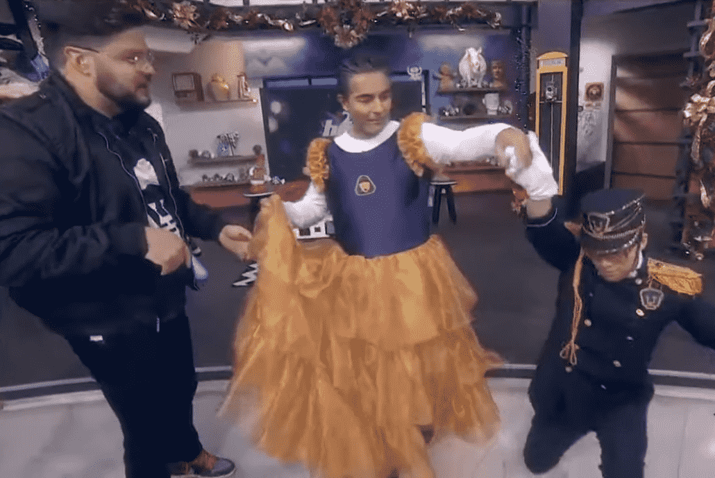 RaÃºl Araiza se viste como quinceaÃ±era tras derrota del Cruz Azul