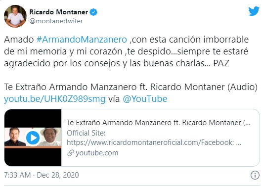 Ricardo Montaner y Armando Manzanero