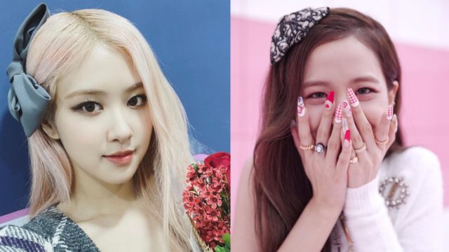 Rose y Jisoo sorprendida
