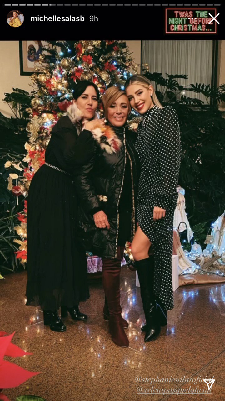 Stephanie Salas, Sylvia Pasquel y Michelle Salas