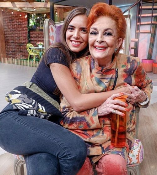 Talina Fernández con María Levy