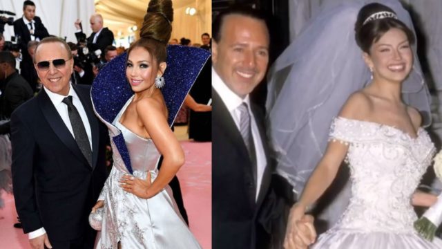 Thalía y Tommy Mottola boda