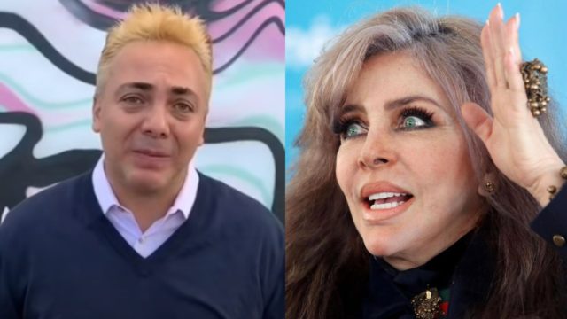 Cristian Castro llora Verónica Castro
