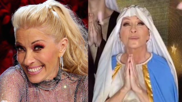 Yuri se disfraza de la Virgen María para un video en TikTok y la critican