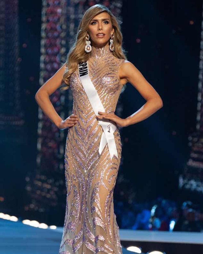 Ángela Ponce en Miss Universo 2018