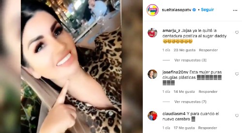 Críticas a la novia de vicente fernández jr.