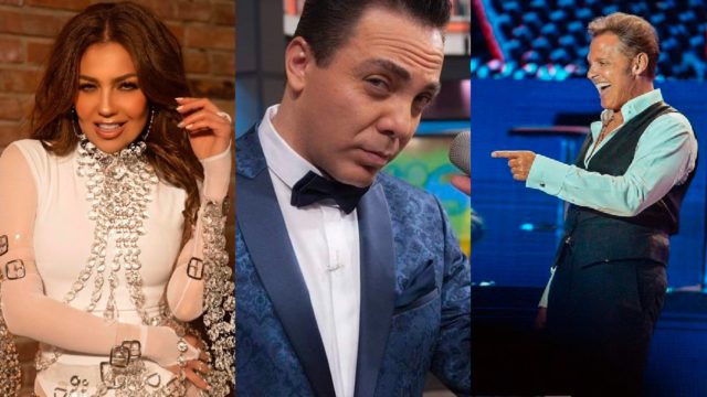 Cristian Castro romance Thalía pelea Luis Miguel