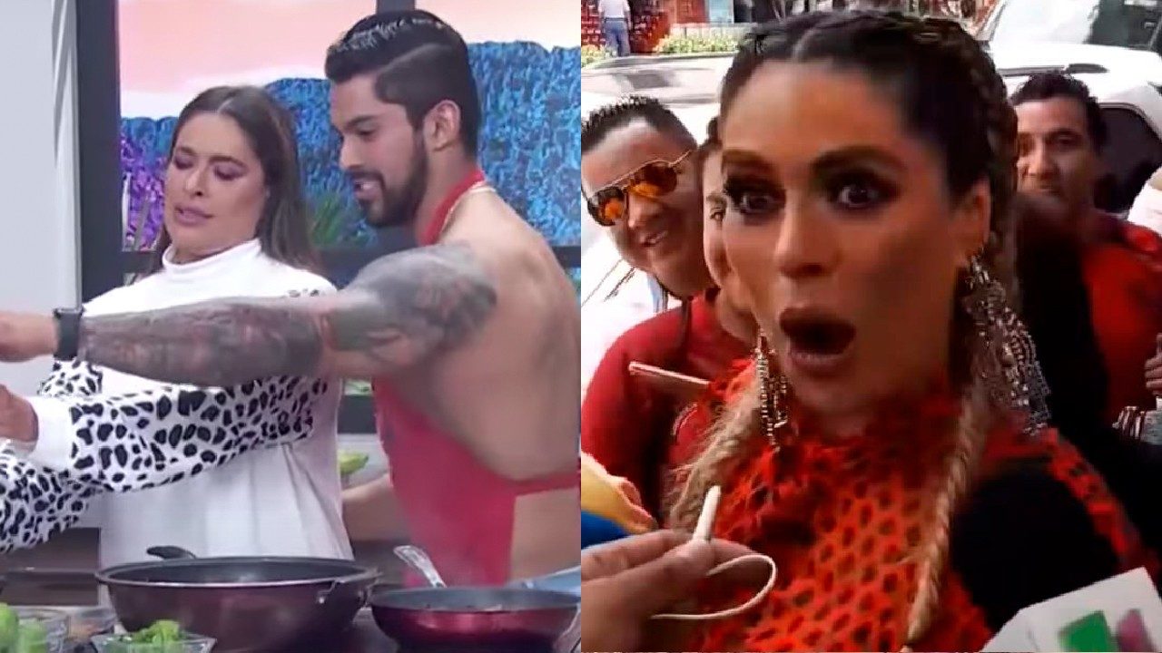 Galilea Montijo con el taquero mÃ¡s sexy en Hoy