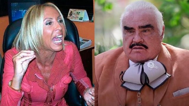 Laura Bozzo le grita a Vicente Fernández