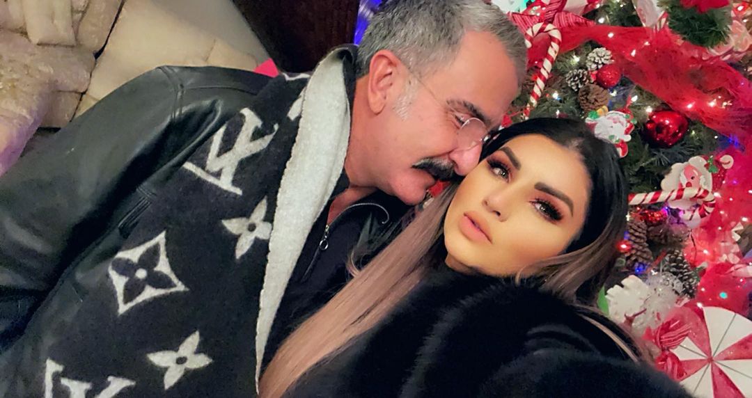 Mariana Gonzlaez con su novio Vicente Fernández Jr