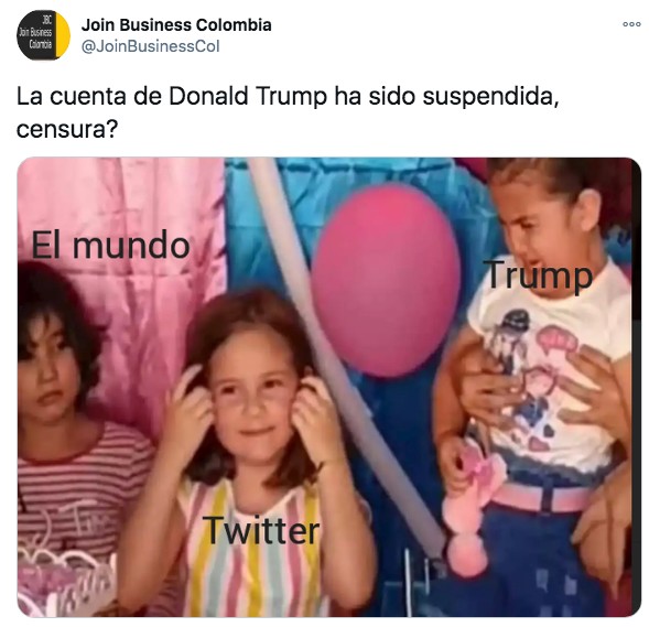 Meme niñas del pastel con donald trump