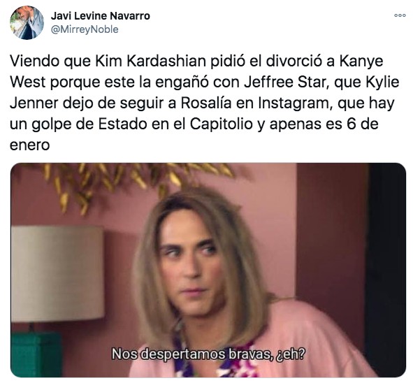 Meme de nos despertamos bravas por el golpe de estado