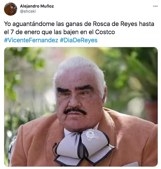 Foto vicente fernández después de la rosca