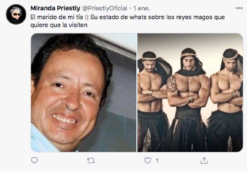 Meme tía estado de whatssapp reyes magos